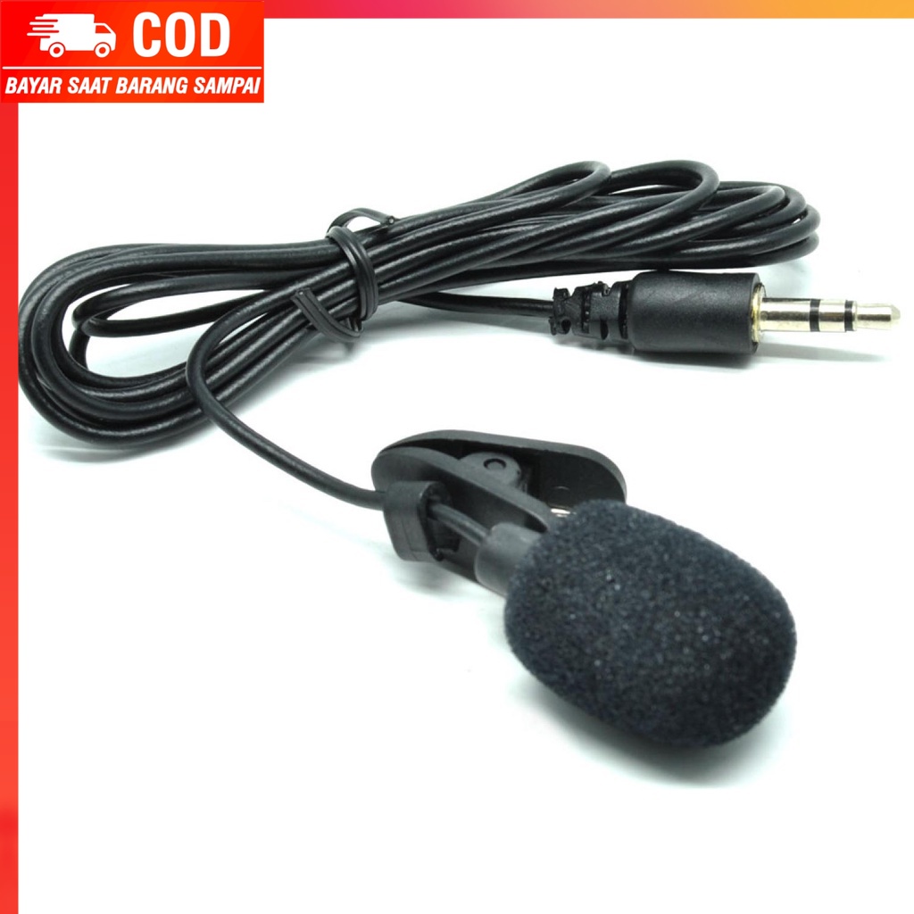 (100% BARANG ORI) Taffware 3.5mm Microphone with Clip Smartphone Laptop Tablet - SR-503