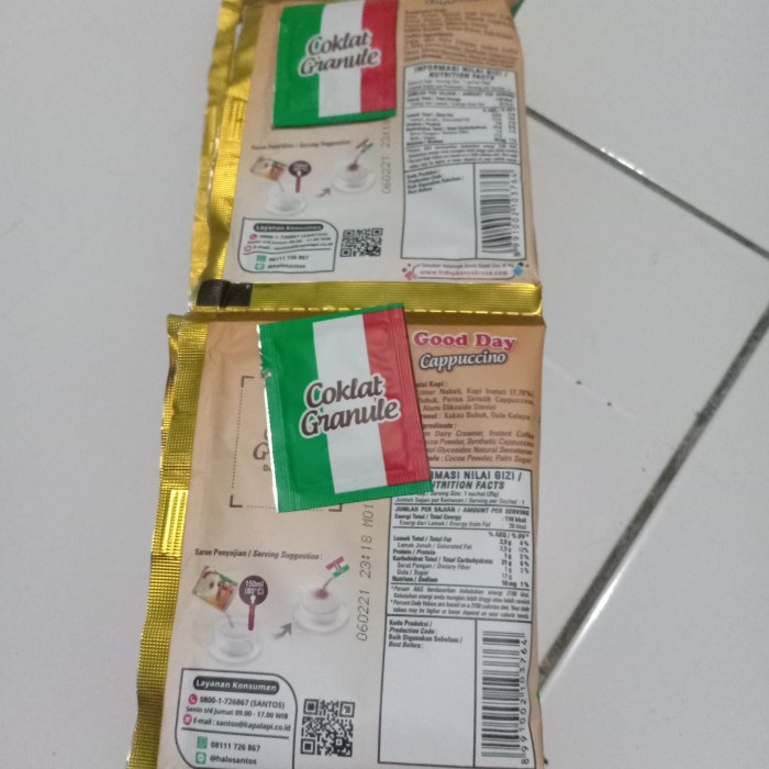 

Krimer- Good Day Cappuccino / Kopi Good Day Sachet Capucino Renceng 10Pcs -Krimer.