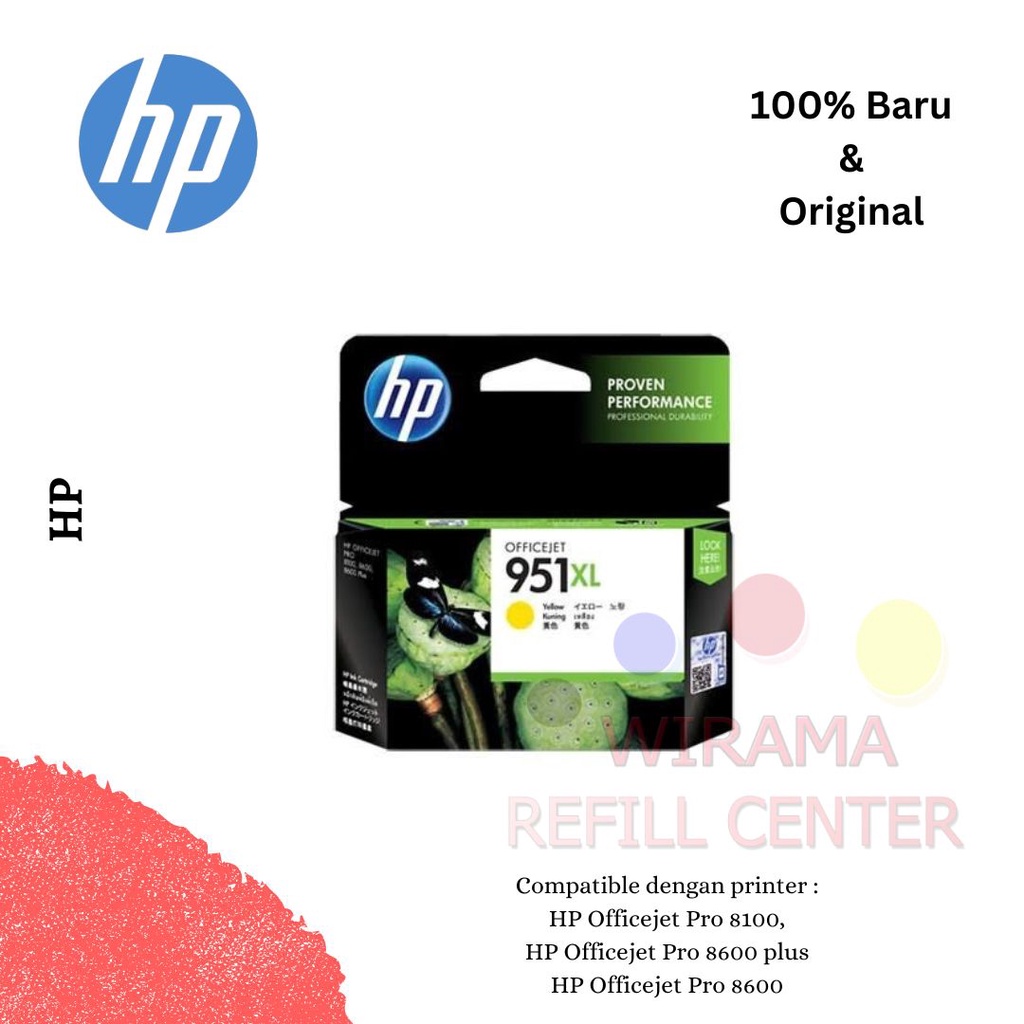 Tinta Cartridge Original HP 951 XL