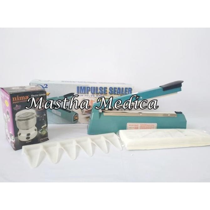 Paket Puyer (Alat Pres+Kertas puyer+Sendok Puyer+Blender Obat) Q2-8300