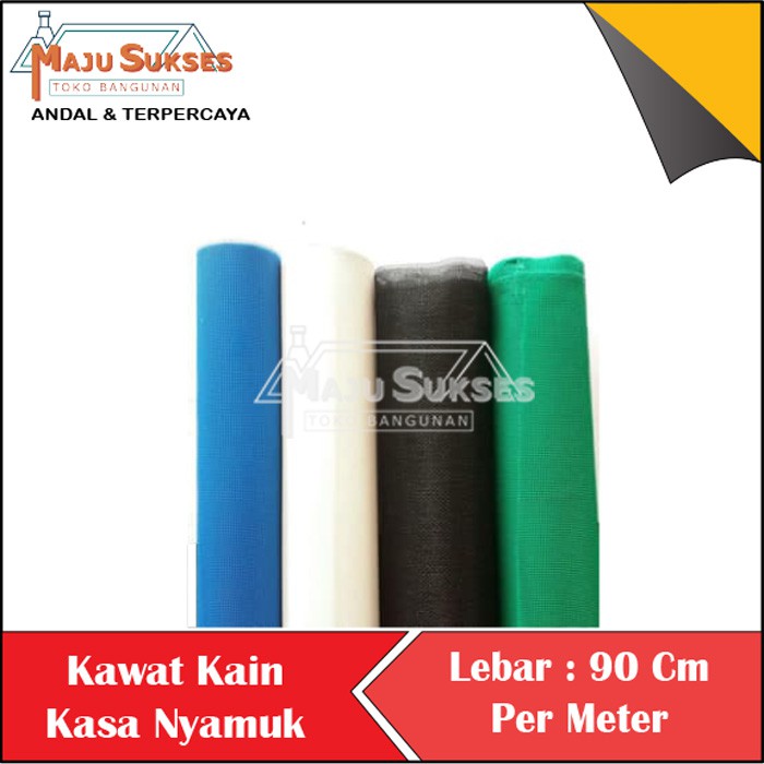 Kawat Kain Kasa Nyamuk Mesh Nylon Nilon Strimin Jaring Anti Nyamuk Ventilasi Per Meter Shopee Indonesia