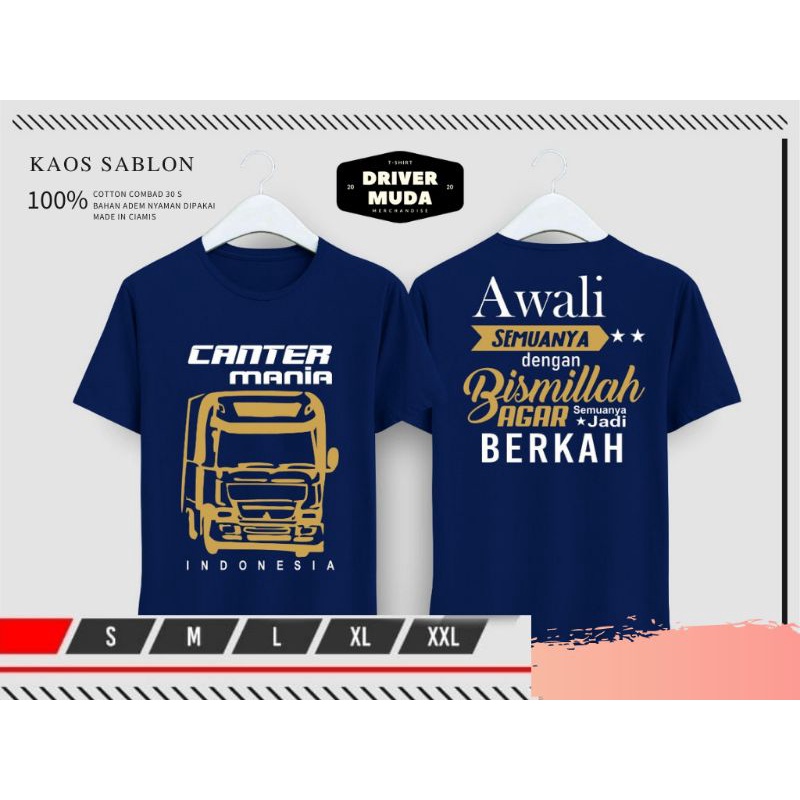 KAOS CANTER MANIA TRUK INDONESIA