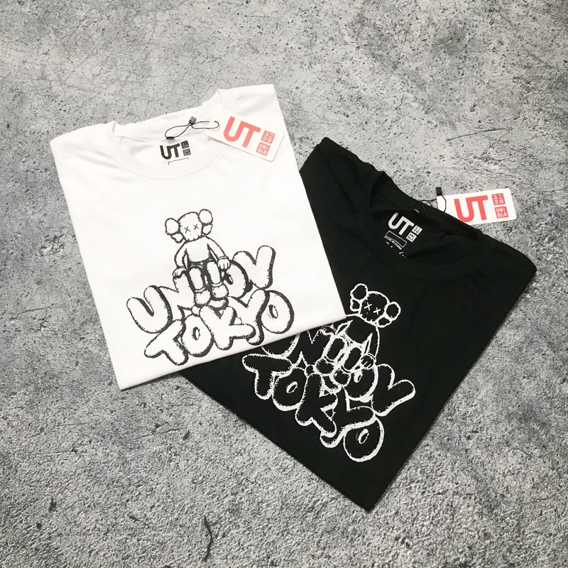 KAOS UNIQLO X KAWS - FULL TAG MIRROR 1:1 ORIGINAL | UNION TOKYO KAWS TEE (TERMURAH)