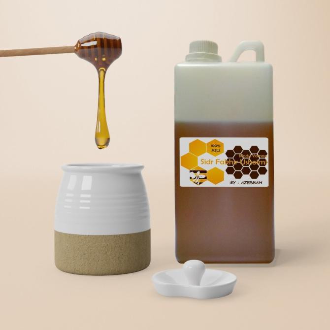 

Madu Yaman Sidr Fakhir Ushoimi 100% Asli 1 Kg Heraproject456