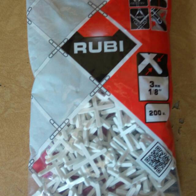 RUBI Tile Spacer Keramik / Alat Pengatur Jarak Pasang Keramik Granit Marmer / Nat Tile Spacer Kerami