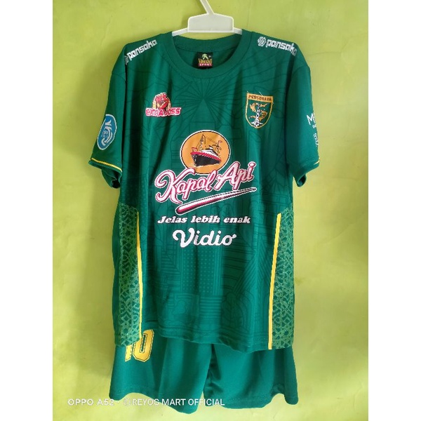 SETELAN ANAK JERSEY PERSEBAYA HOME 2021 MARUKAWA
