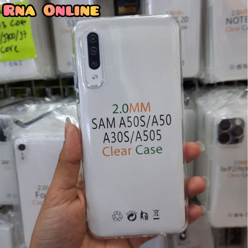 Samsung A50/A50S/A30S Soft Case Clear HD Premium
