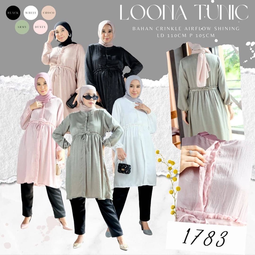 LOONA TUNIC / TUNIK / ATASAN WANITA