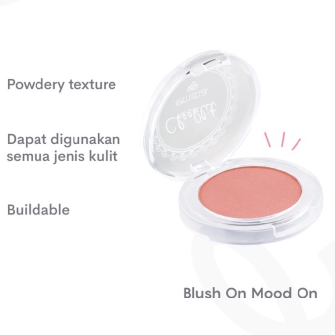 ❤ RATU ❤ Emina Cheek Lit Series | Cream Blush Pressed Blush Highlighter Stick Highlighter Powder Blush Stick (✔️BPOM)