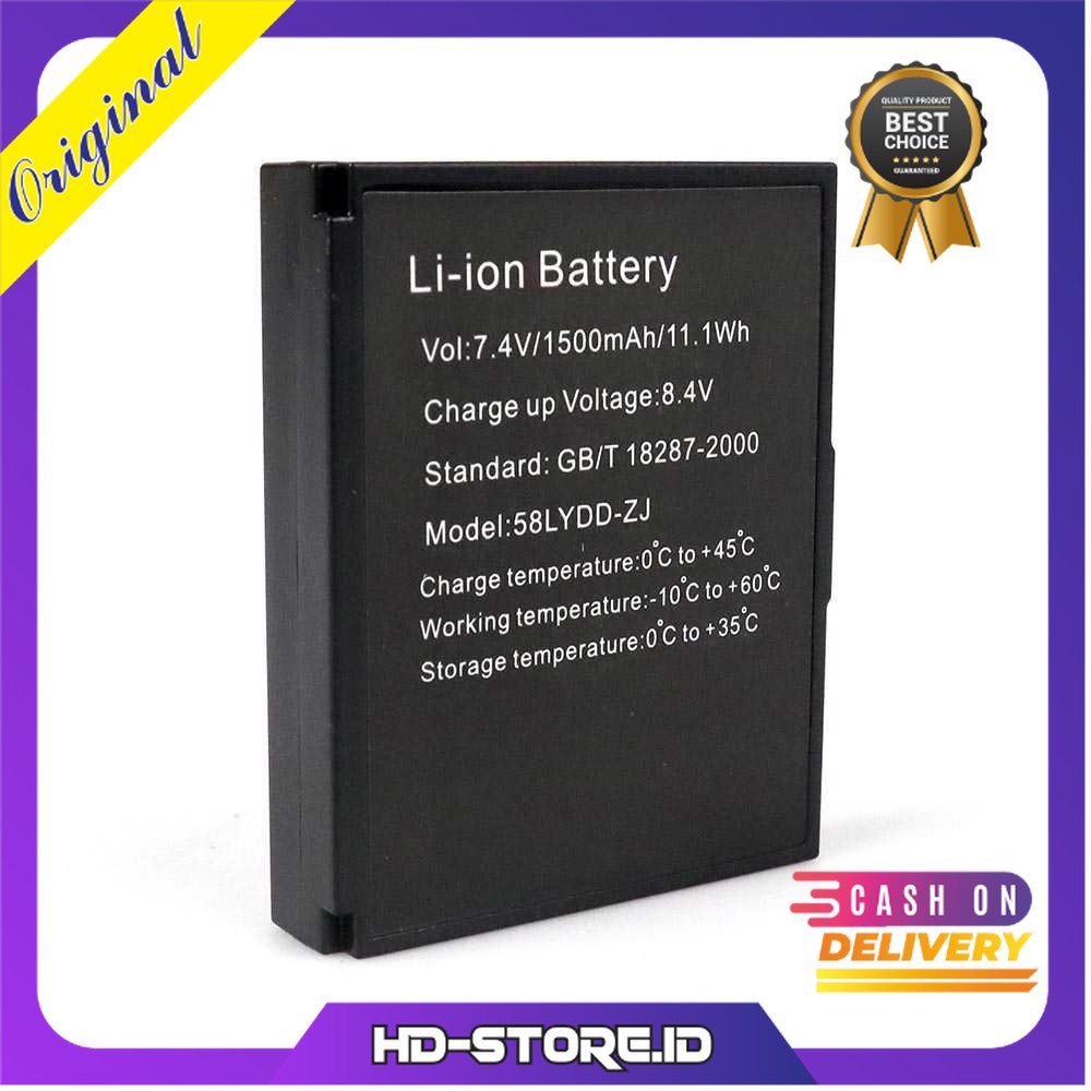 Baterai Printer Zjiang Mini Bluetooth Thermal 5805/5802/5807 58LYDD-ZJ