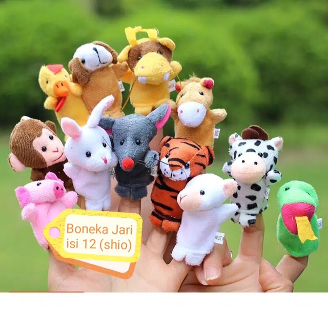 New Boneka Jari shio animal zodiak zodiac finger puppet New Boneka Jari shio animal zodiak zodiac finger puppet