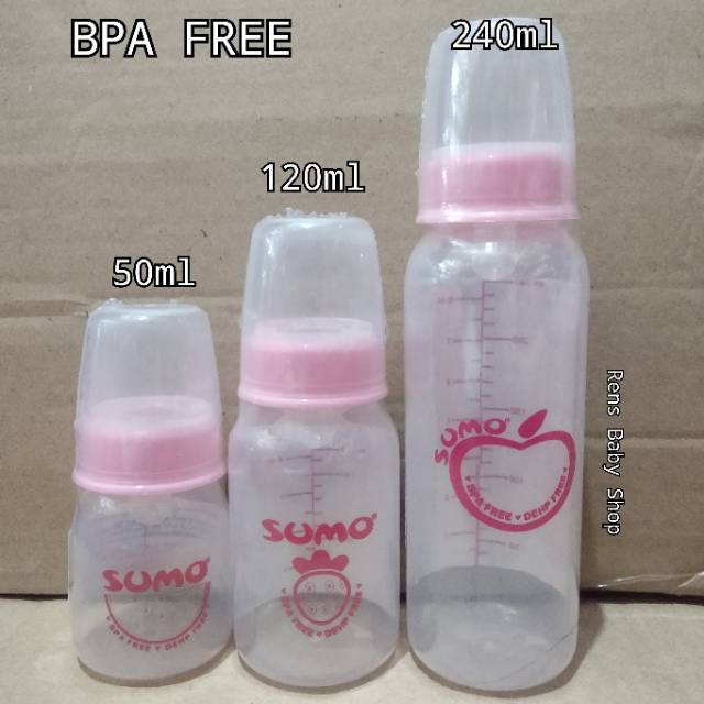 Botol susu bayi SUMO 50ml 120ml 240ml murah