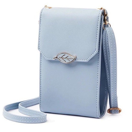 [LOKAL] TIKTOK - DOMPET DAUN POCKET Pocket Bag Tas Selempang 2in1 Bisa Dompet Bisa Selempang