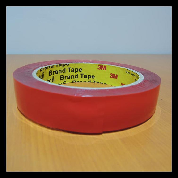 

Double Tape 3M Red (Merah) Transparent Gel 22Mm Terlengkap