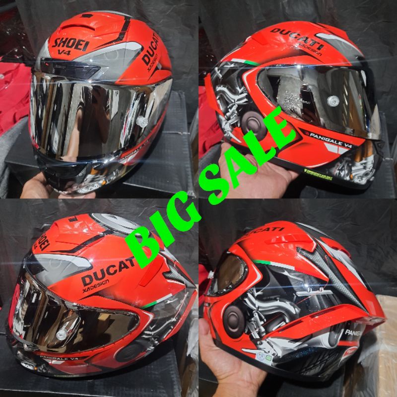 SHOEI X14 DUCATI PANIGALE HELM FULL FACE IMPORT