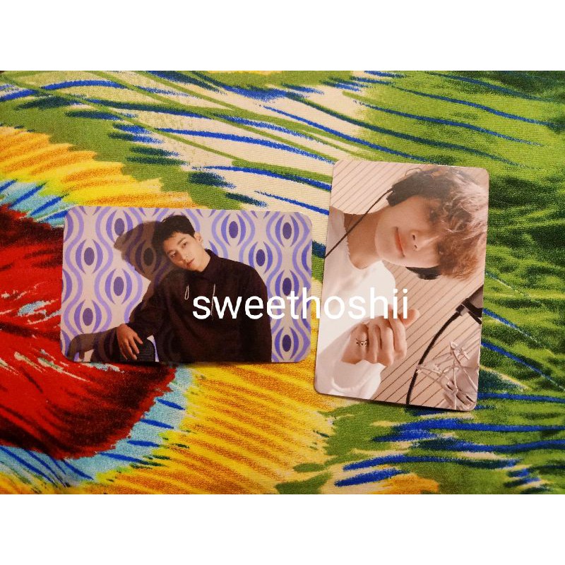 BENEFIT WONWOO MECIMA , PHOTOCARD JEONGHAN SEMICOLON