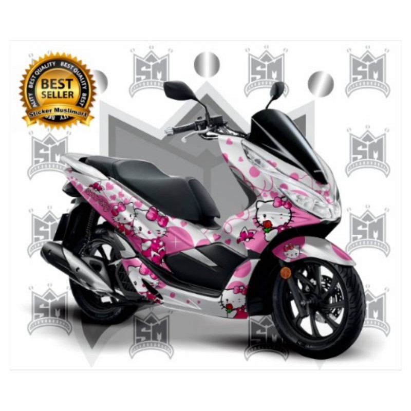DECAL PCX FULL BODY HELLO KITTY VARIAN WARNA 776