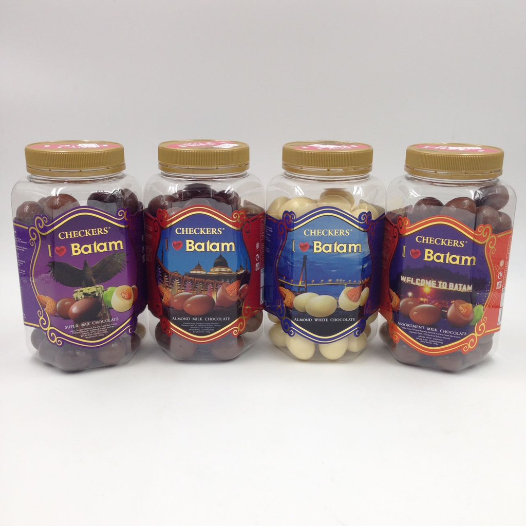 

COKLAT CHECKERS BOTOL 450GRAM