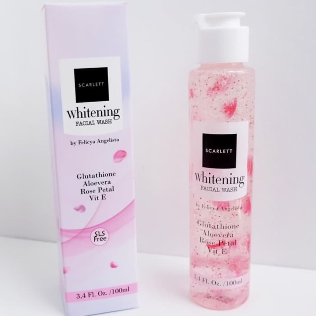 Scarlett whitening facial wash / FACIAL WASH SCARLETT