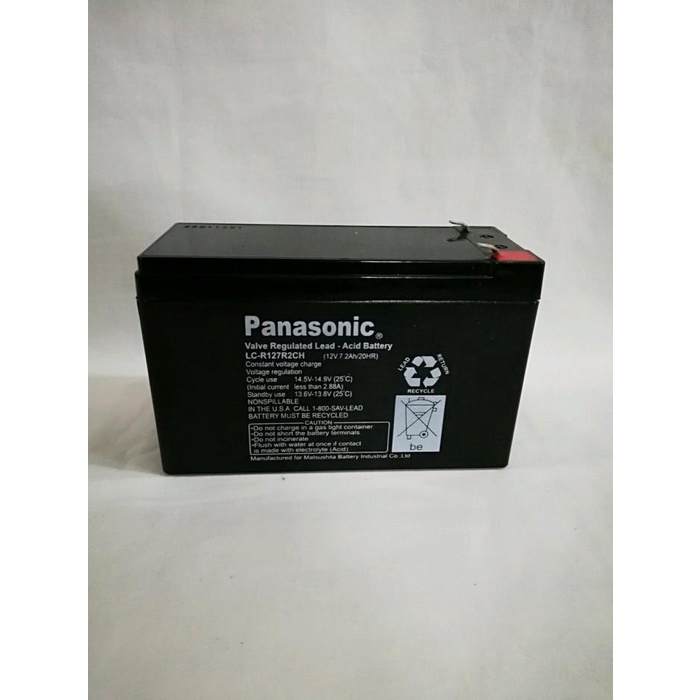 Accu Baterai Aki Vrla Dry Kering 12V 7Ah 12 V Battery 7A Ups 12 Volt