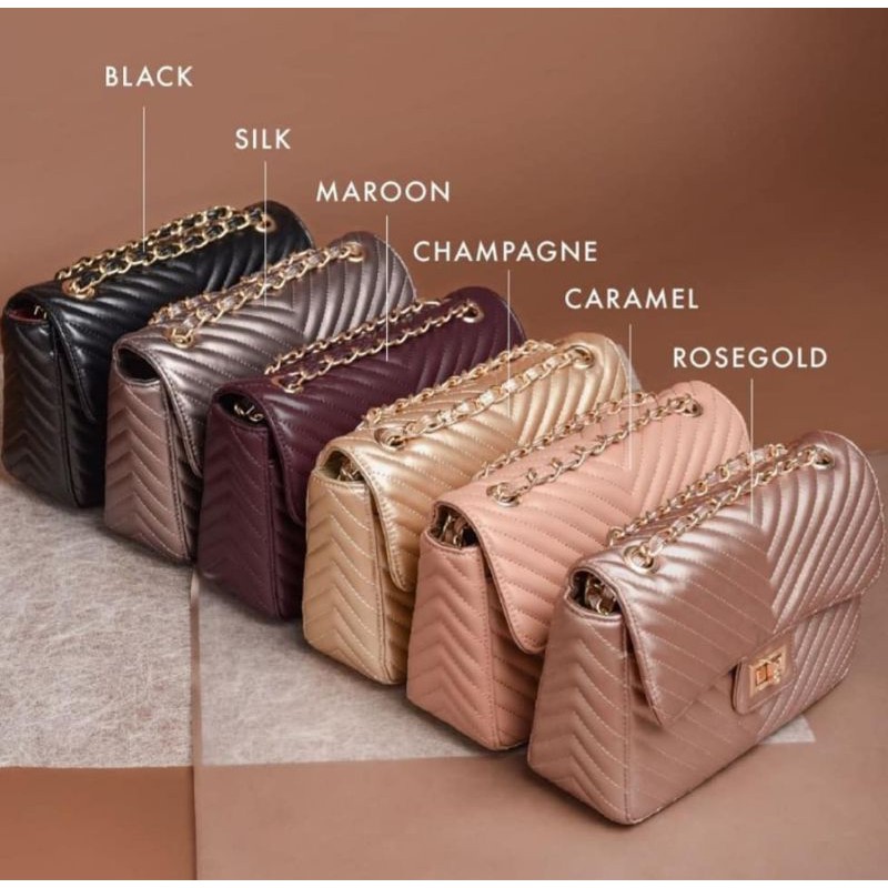 BOSTON CHEVRON BAG LOCAL ID