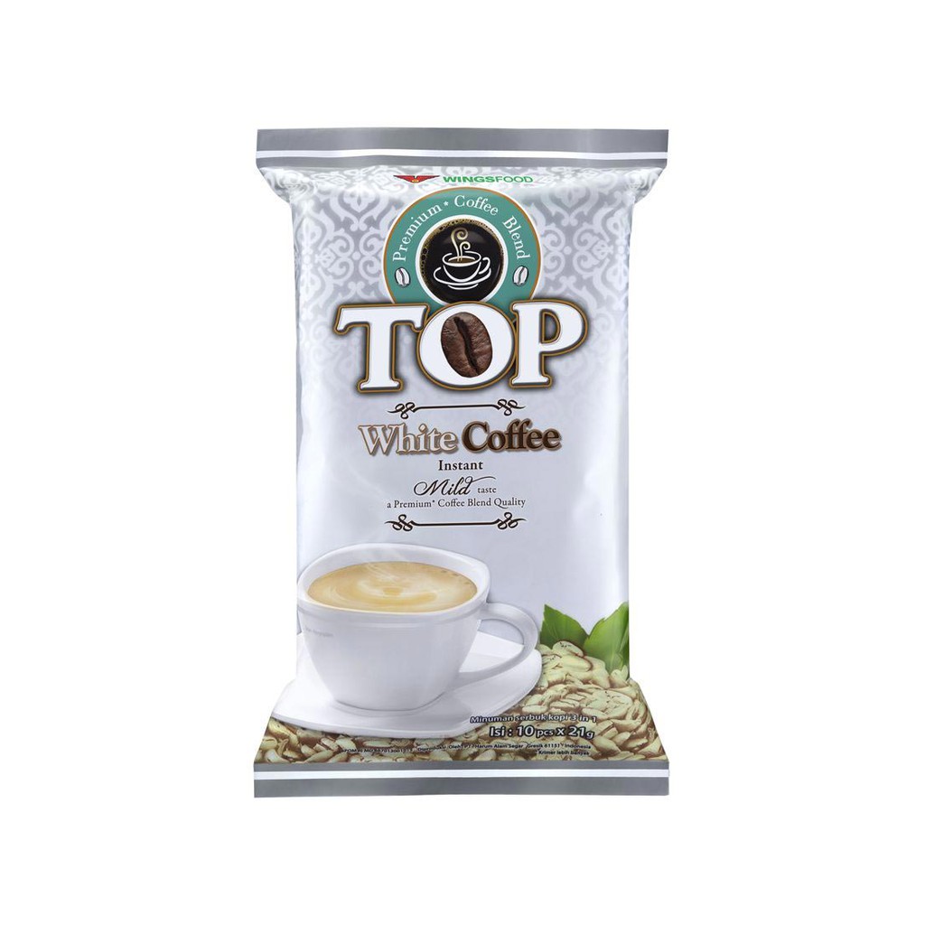

Top Coffee White Coffee 10x21g