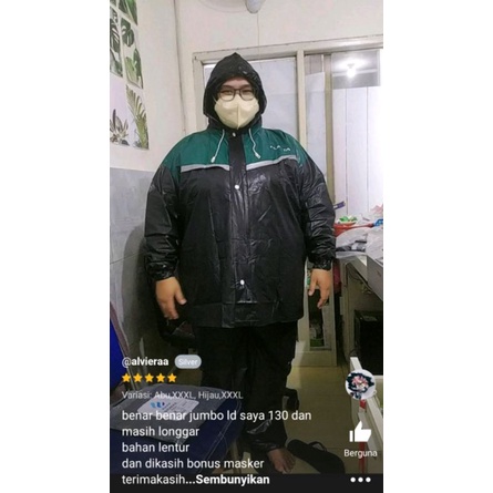 Jas Hujan Jumbo Plevia BIG MAX 1817 3XL Setelan Jaket Celana Dewasa Pria Wanita Bigmax Size XXXL Mantel Perempuan Cewek Cowok Remaja Terbaru Murah Berkualitas / Raincoat Baju setelan Celana Termurah