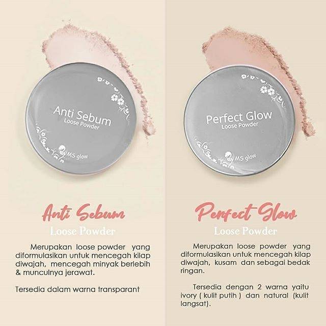 Ms glow bedak