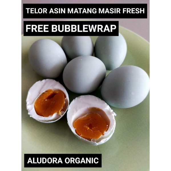 

Telur Asin Masir Matang Fresh Free Bubblewrap