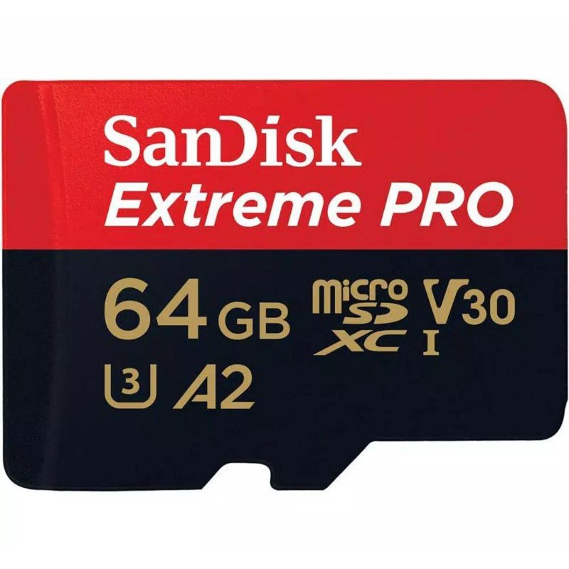 MicroSD Sandisk extreme pro 64 gb
