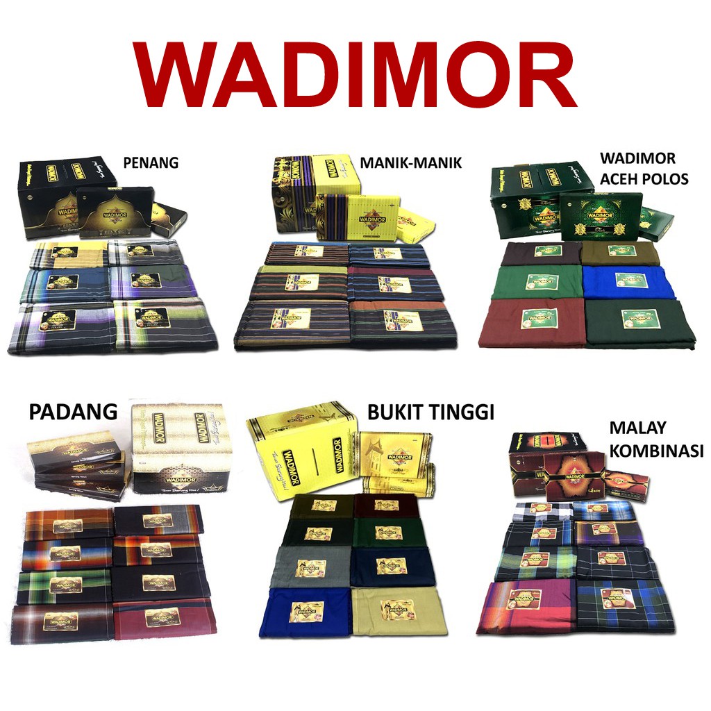 Sarung Wadimor Kombinasi