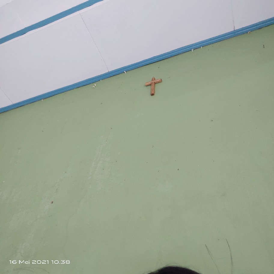 Salib Jati Polos 20cm (144)