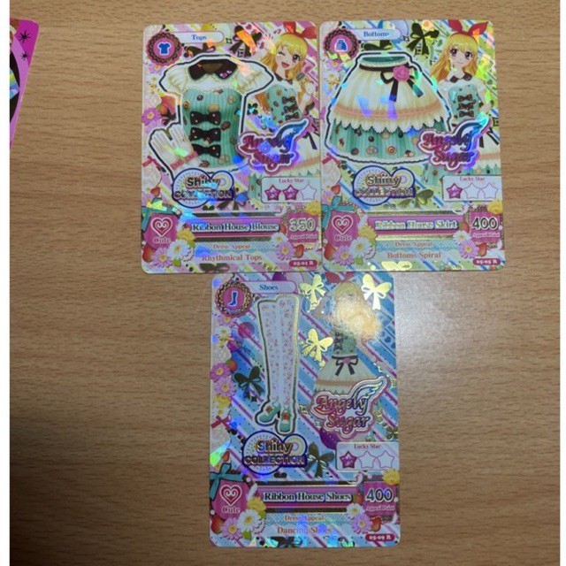 Aikatsu Card Ichigo ori set