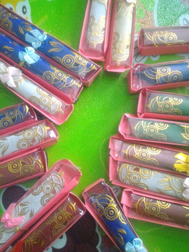 Souvenir Pernikahan Tatakan Gelas Box Mika ( Isi 100 )