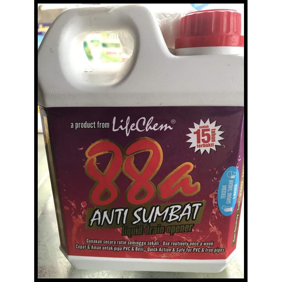 Anti sumbat 88 untuk Wc dan saluran mampet