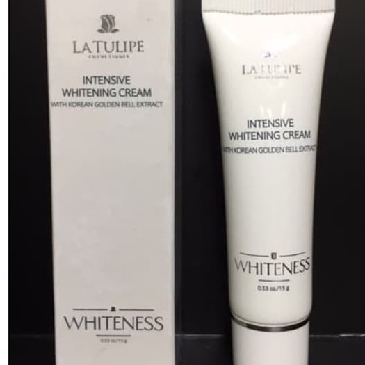 La tulipe intensive whitening cream whiteness 15gr