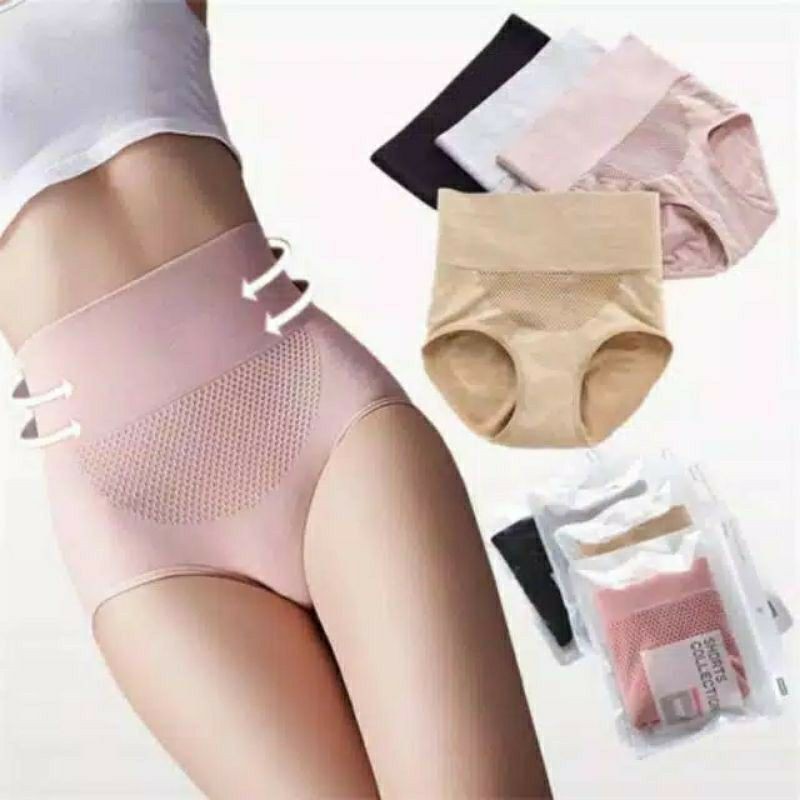 NEW BUTT LIFT HIGH WAIST SLIMMING PANTS KORSET CELANA PELANGSING PERUT