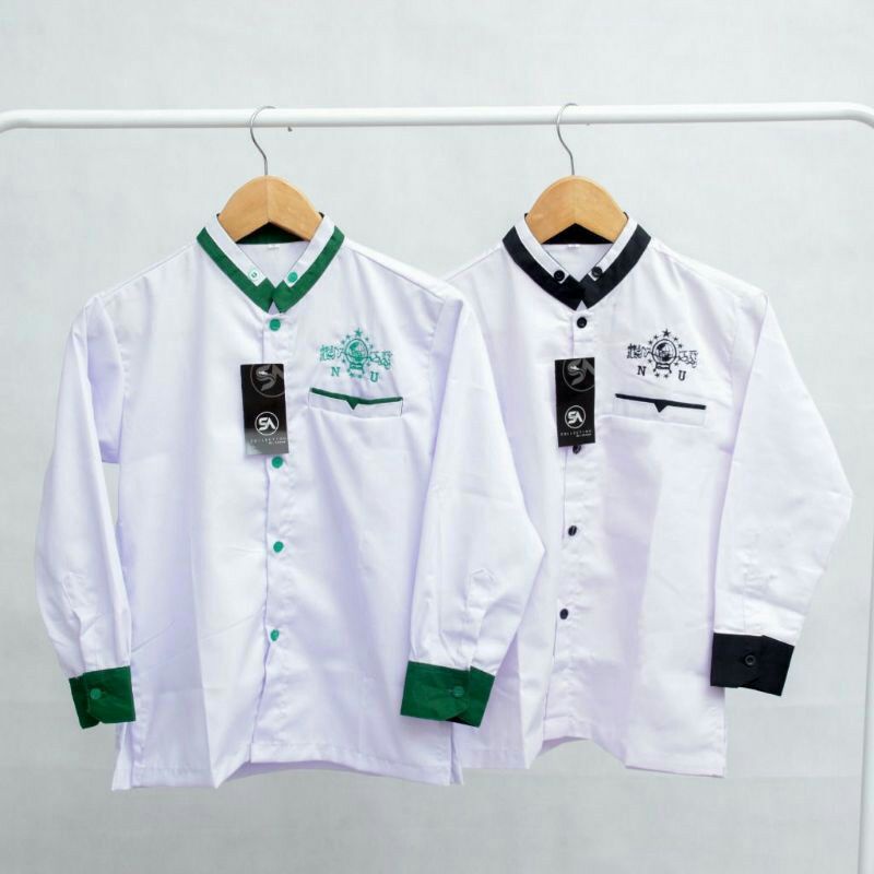 BAJU KOKO NU ANAK REMAJA LAKI LAKI UMUR 7-12 TAHUN TRENDEY BUSANA MUSLIM ANAK LAKI LAKI PAKAIAN MUSL
