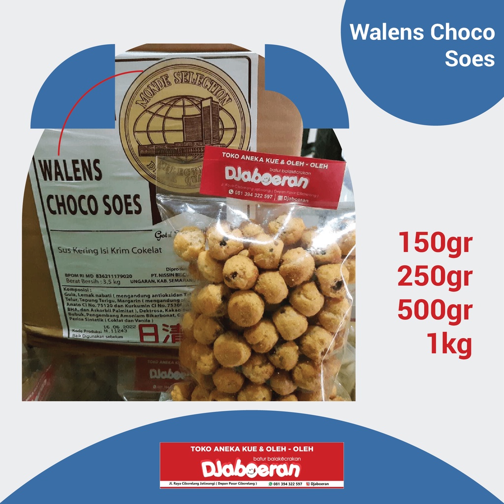 

NIssin Walens Choco Soes [100gr]