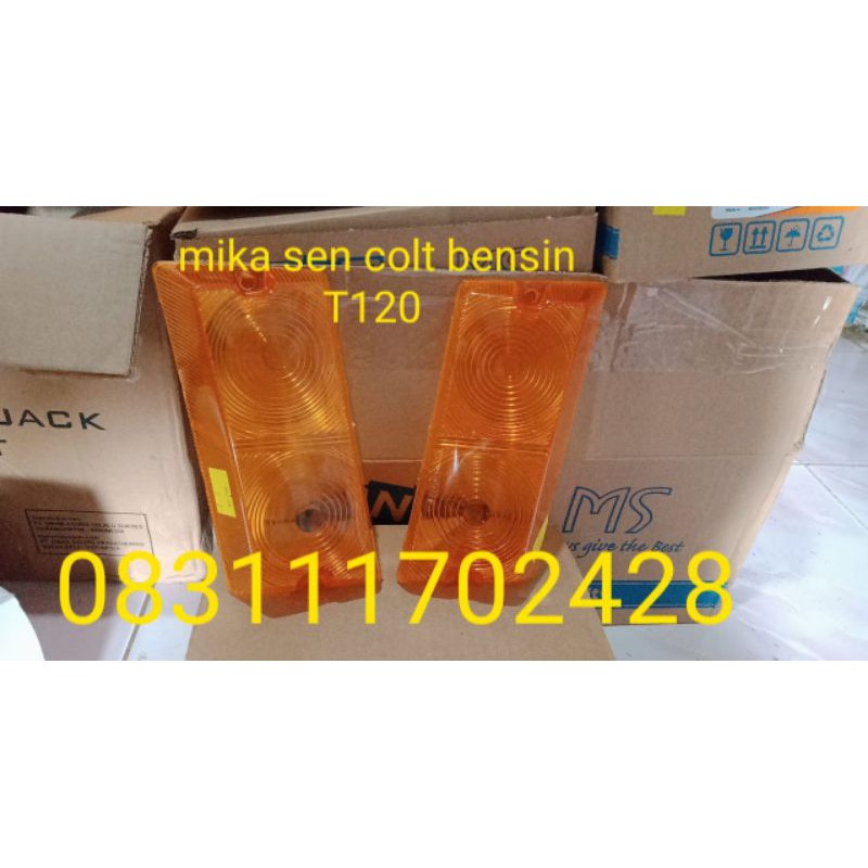 mika sen/riting atas mobil colt T120 lama