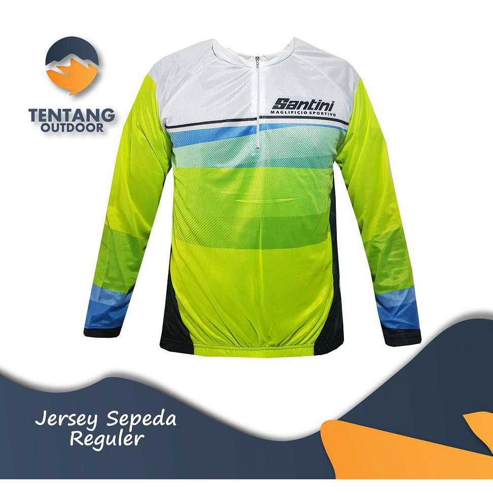 Jersey Sepeda Roadbike B093 SANTINI