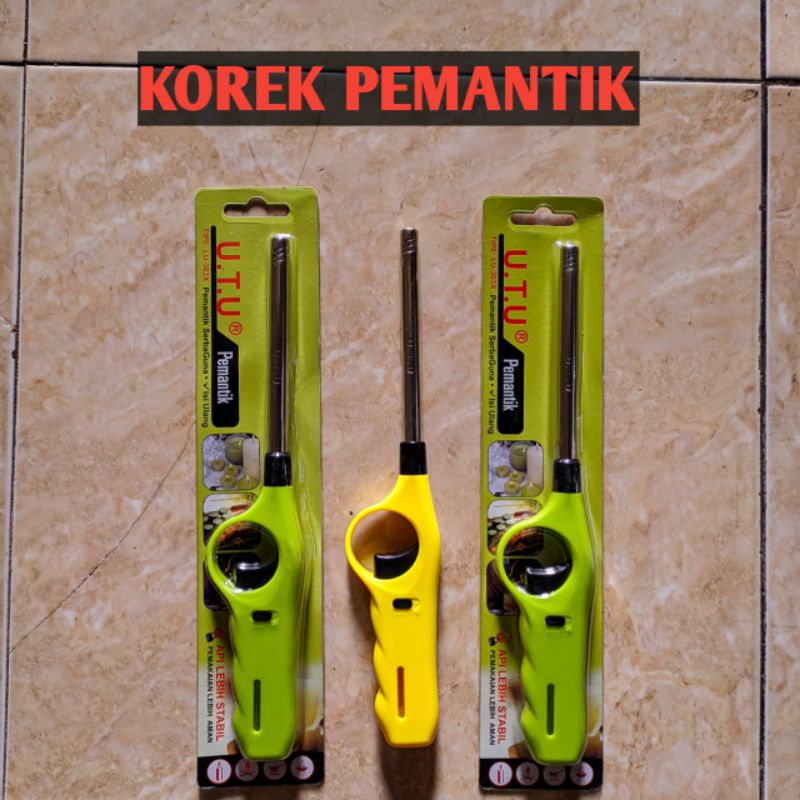 Jual Korek Api Tembak Pemantik Kompor Wos | Shopee Indonesia