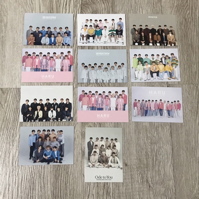 JAPAN OT13 -Seventeen Trading Card (TC)