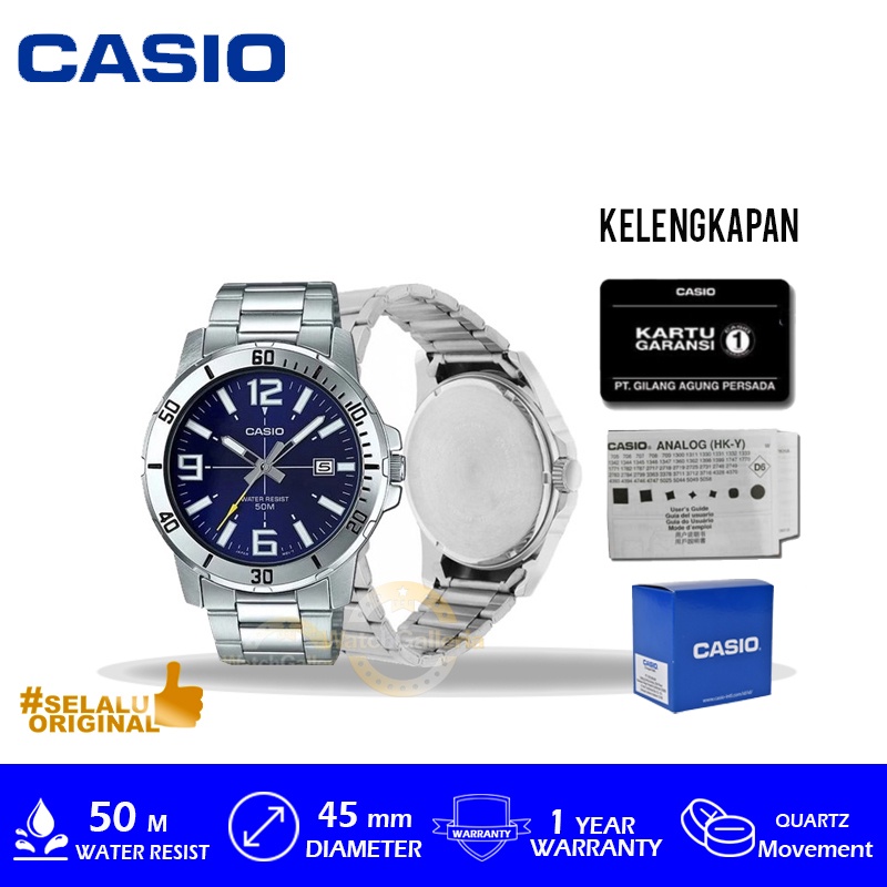 Casio General Analog Man MTP-VD01D-2BVUDF / MTPVD01D / MTPVD01D2BVUDF