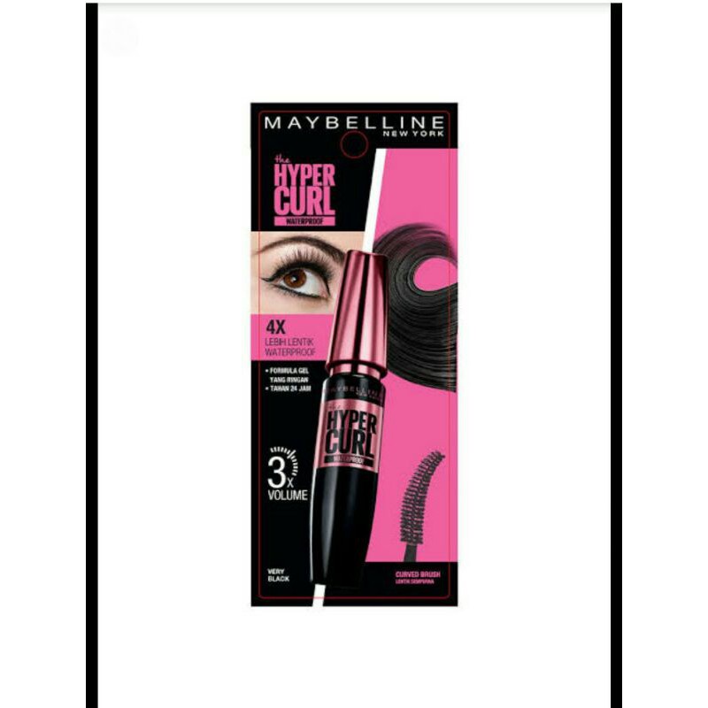 MAYBELLINE THE HYPER CURL WATERPROOF MASCARA