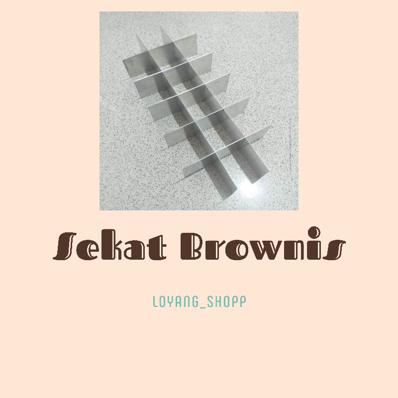 Sekat Bronis Kotak | Loyang Bulat Press Tanpa Sambungan Loyang Kue Marmer