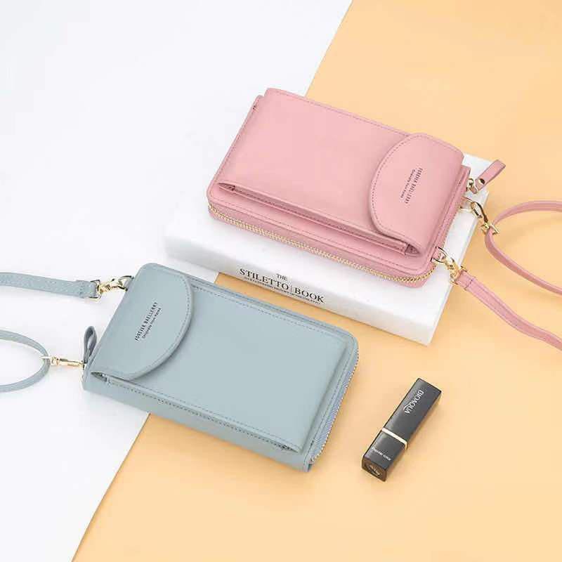 TAS HP SELEMPANG WANITA SLINGBAG WANITA MEGAN BAHAN MINISO PREMIUM-4