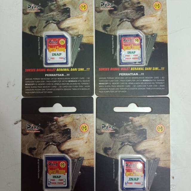 MEMORY CARD WALET PIRO SUARA INAP