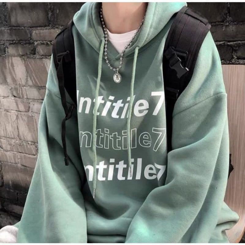 UNTITILE7 HOODIE FLEECE UNISEX TEBAL MURAH TERBARU'