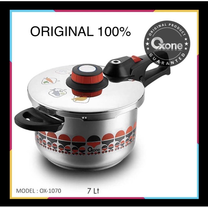 OXONE Presto OX-1070/Panci Masak Cepat OX1070/Presto Stainless OXONE